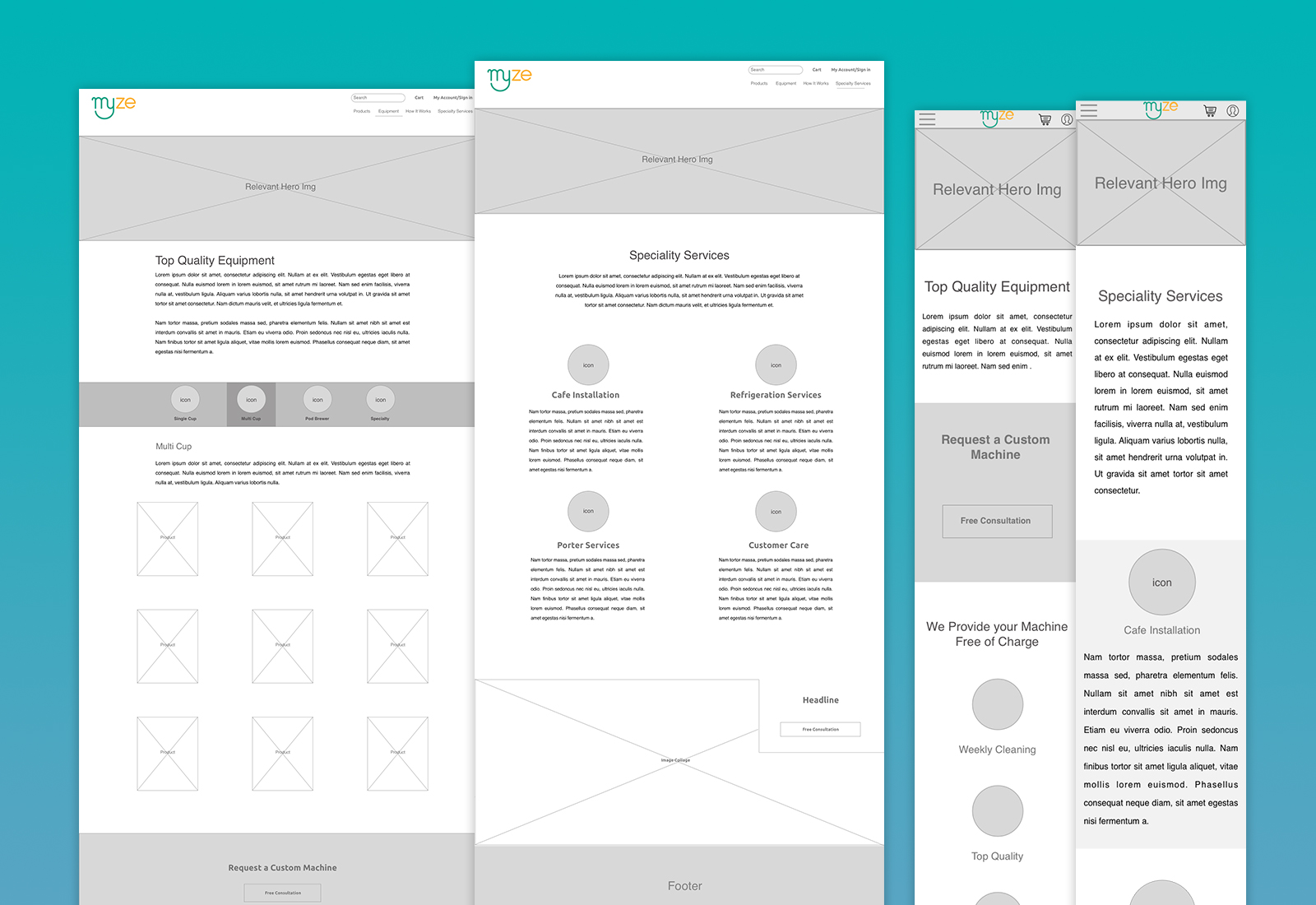 wireframes