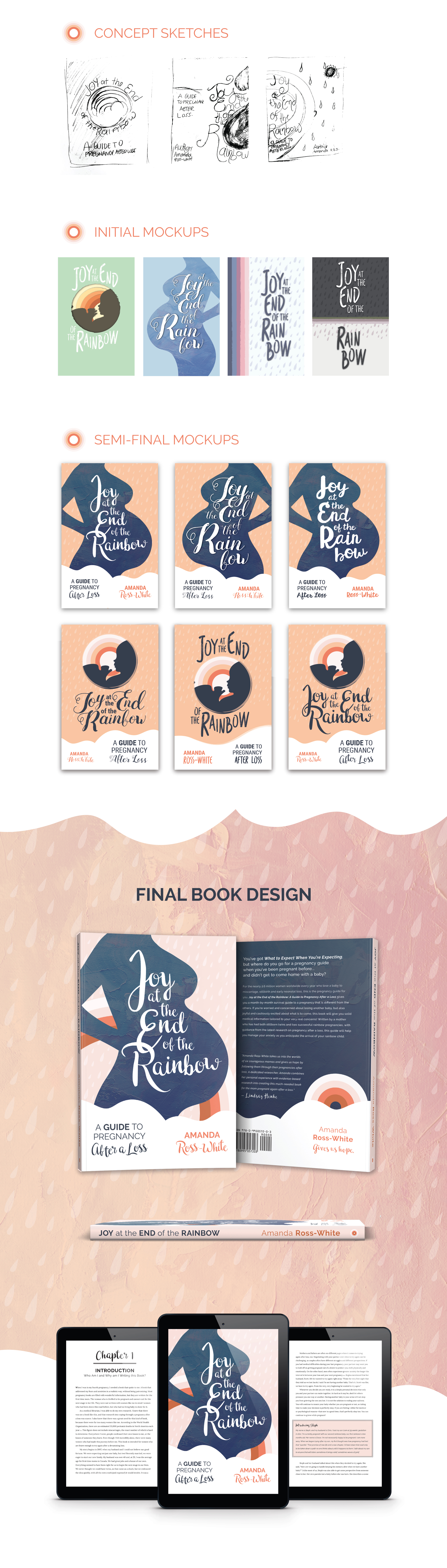 Joy at the End of the Rainbow book design